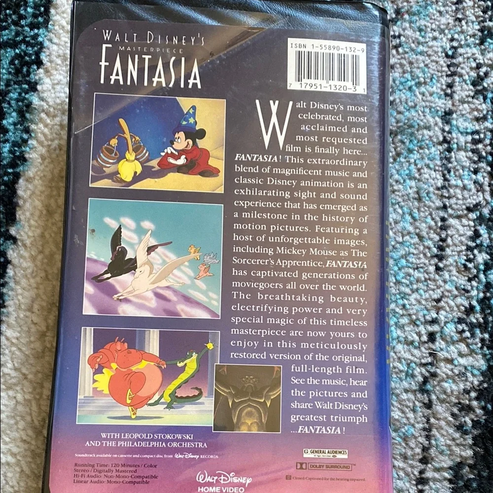 Walt Disney's Fantasia VHS
